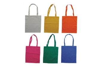 Kolorowe torby materiałowe